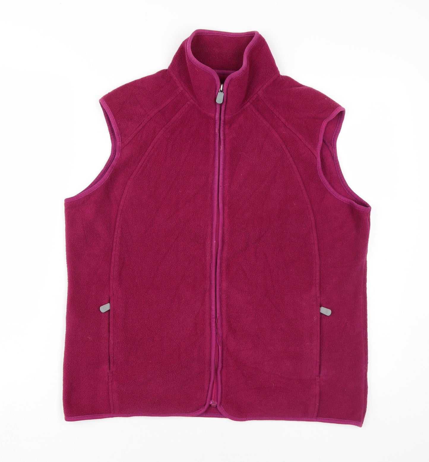 Hawkshead Women's Red Fleece Waistcoat Size 14