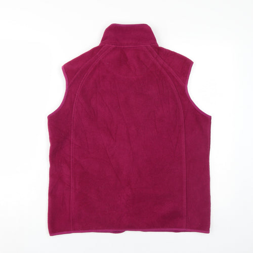 Hawkshead Women's Red Fleece Waistcoat Size 14
