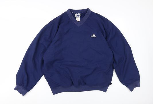 Adidas Men’s Blue Pullover Sweatshirt Size S