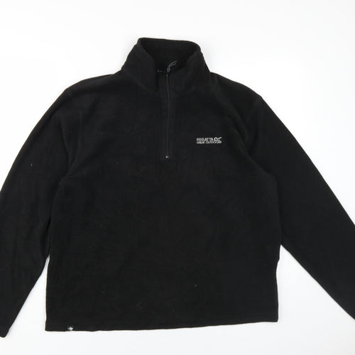 Regatta Men's Black Pullover Sweatshirt, Size L, Outdoor