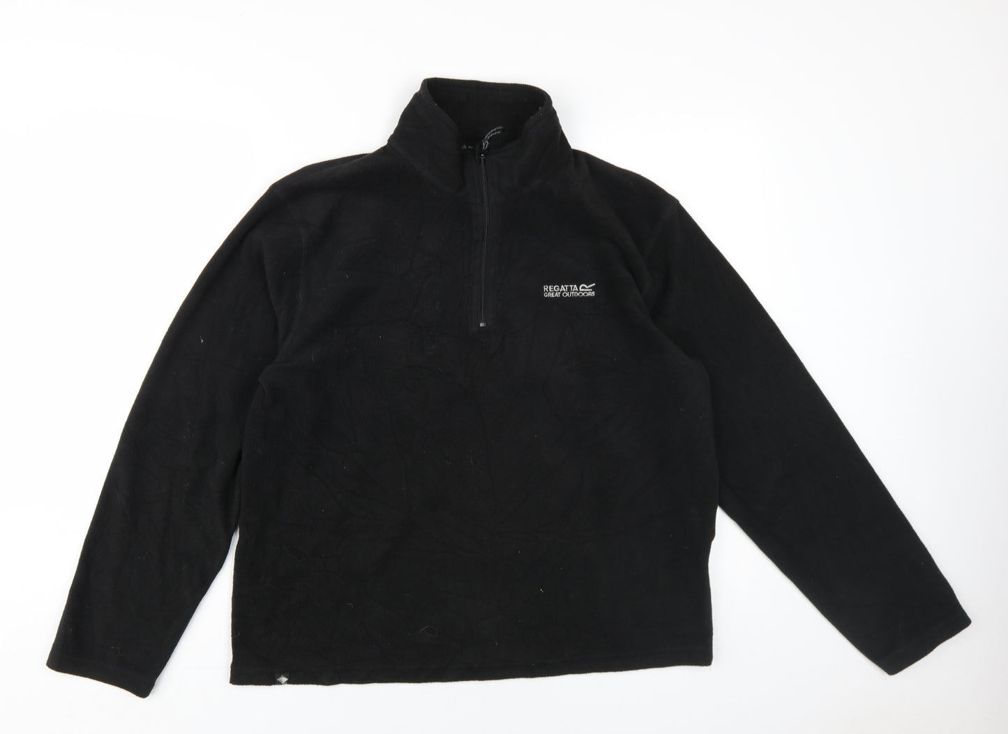 Regatta Men's Black Pullover Sweatshirt, Size L, Outdoor