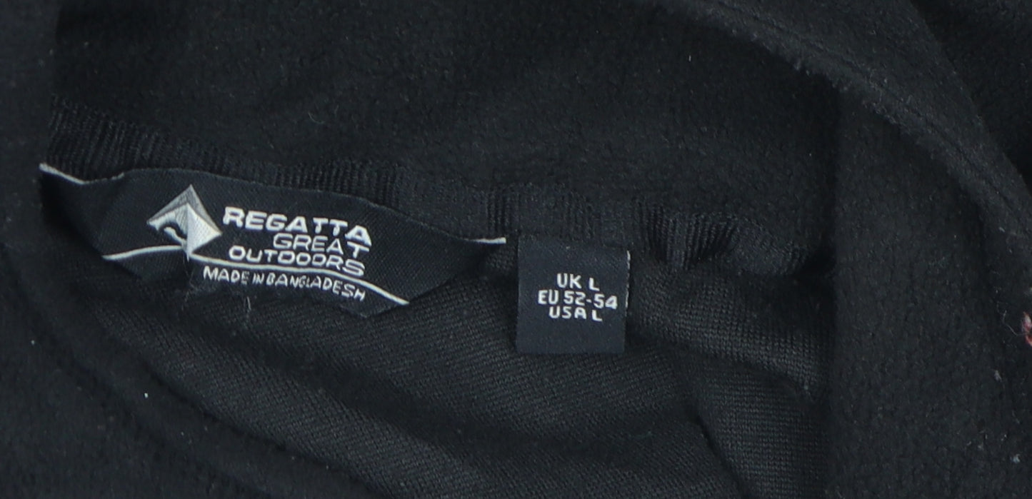 Regatta Men's Black Pullover Sweatshirt, Size L, Outdoor