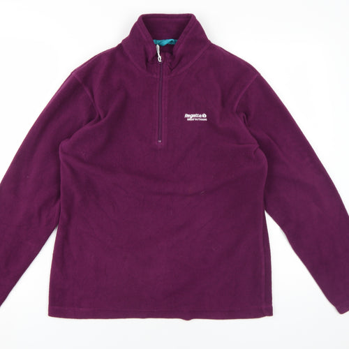 Regatta Women's Purple Pullover Sweatshirt, Size 10