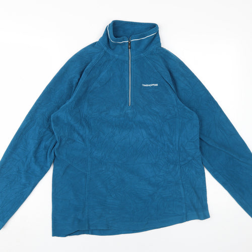 Craghoppers Blue Henley Sweatshirt Unisex Adult 12 Active