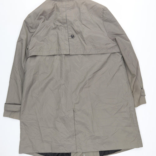 Debenhams Women's Grey Trench Coat Size 20