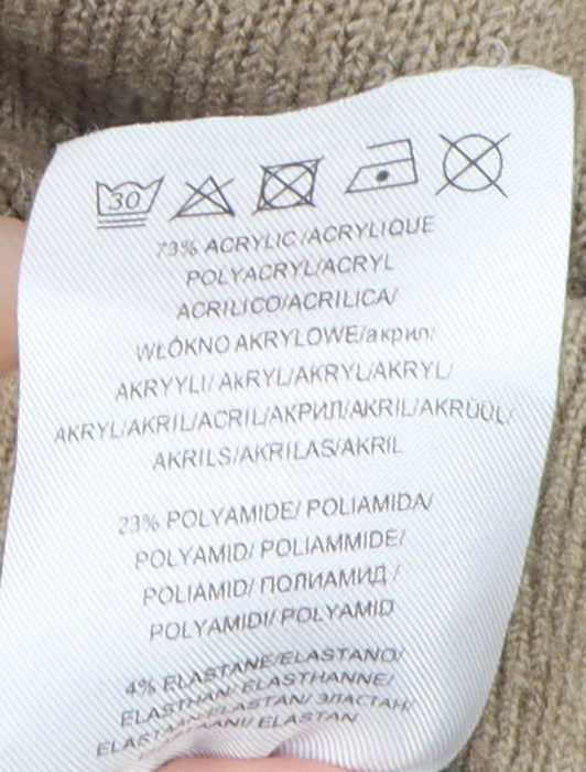 Brave Soul Women's Beige Jogger Trousers L