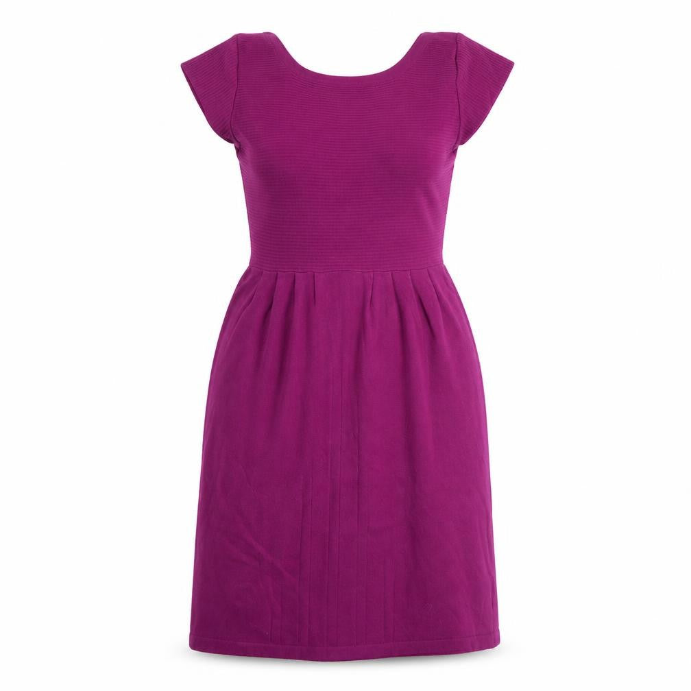 Porta Fortuna Women's Purple L/XL Knit Dress