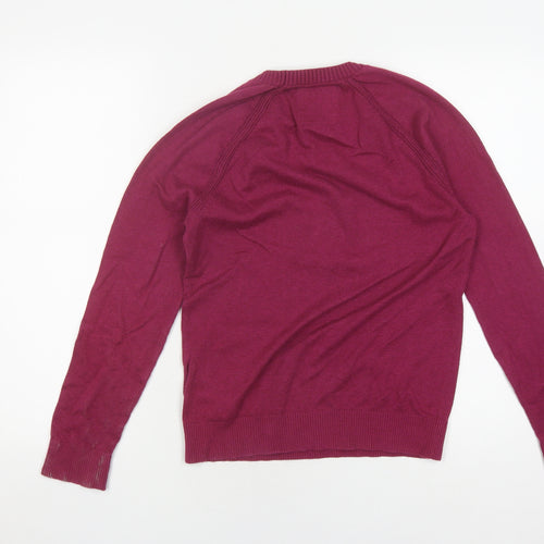 Hollister Women's XS Red Knit Pullover Jumper