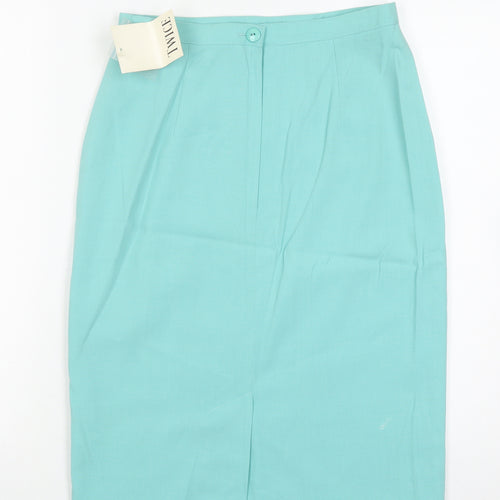 Twice Women's Green Pencil Skirt Size 10