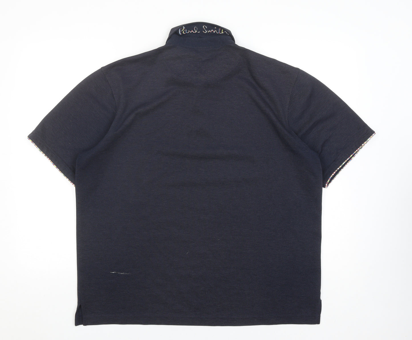 Paul Smith Men's Black Polo Shirt 2XL Short Sleeve Logo