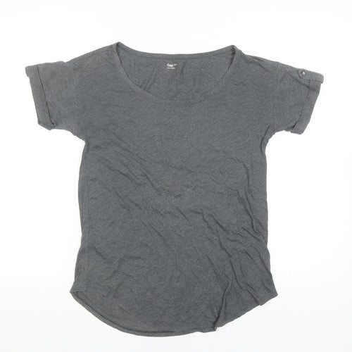 Gap Women's Grey Basic T-Shirt, Size S
