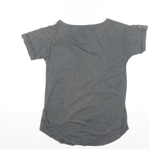 Gap Women's Grey Basic T-Shirt, Size S