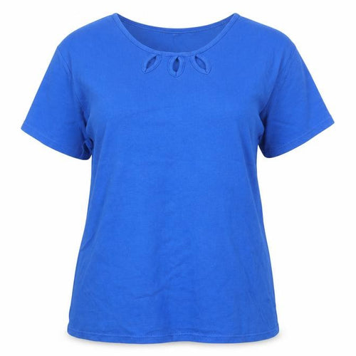 ISLE Blue Women's T-Shirt Size 14-16 Casual Style
