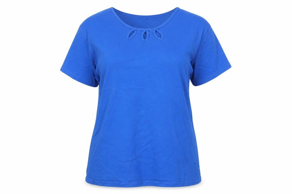 ISLE Blue Women's T-Shirt Size 14-16 Casual Style