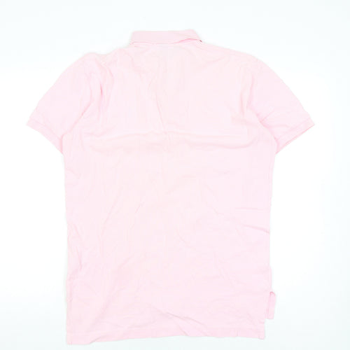 Ralph Lauren Men's Pink Polo Shirt, Size S