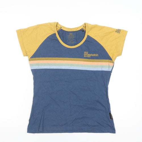 Crosshatch Multicoloured Unisex T-Shirt Short Sleeve M