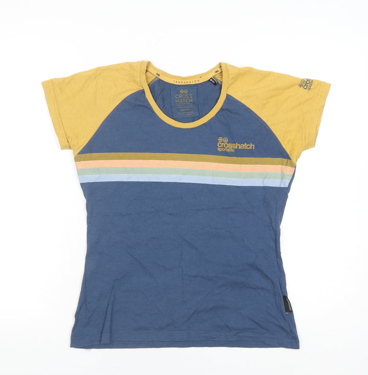 Crosshatch Multicoloured Unisex T-Shirt Short Sleeve M