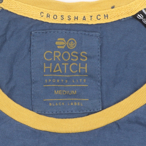 Crosshatch Multicoloured Unisex T-Shirt Short Sleeve M