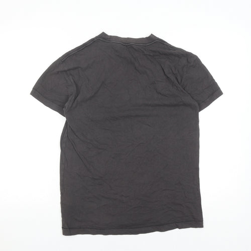 Abercrombie & Fitch Men's Black Relaxed T-Shirt S