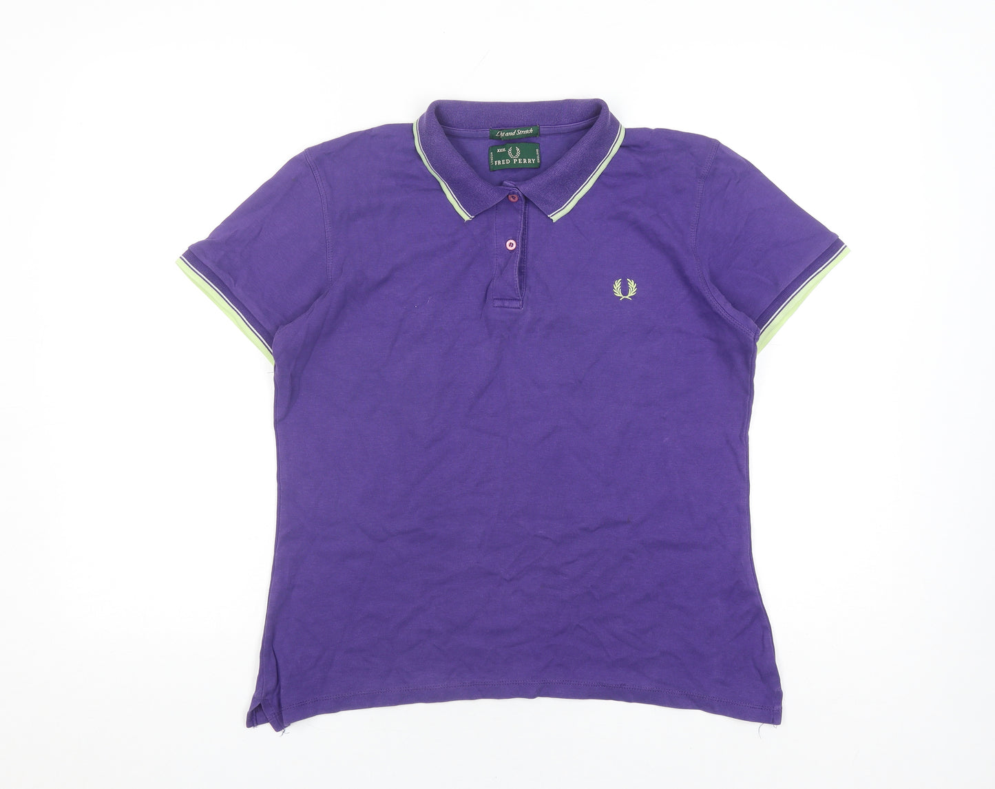 Fred Perry Women's Purple Polo Shirt 3XL Casual
