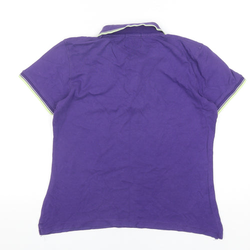 Fred Perry Women's Purple Polo Shirt 3XL Casual