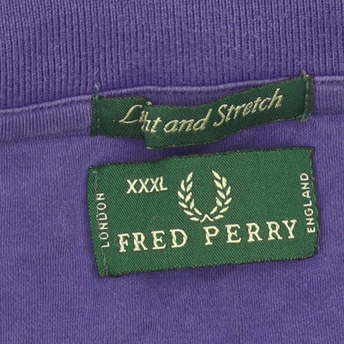 Fred Perry Women's Purple Polo Shirt 3XL Casual