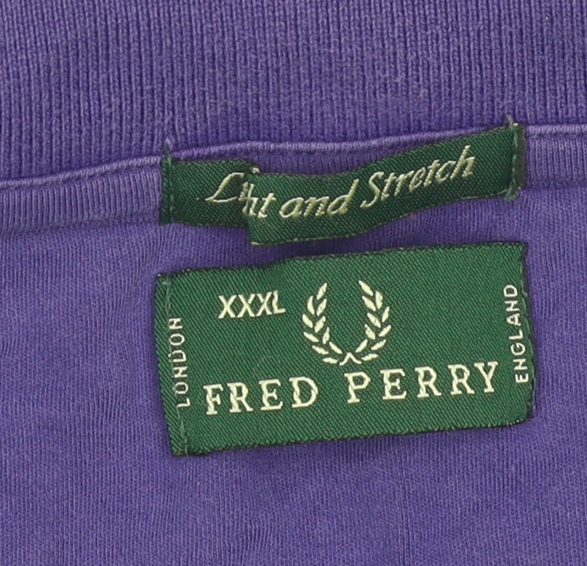 Fred Perry Women's Purple Polo Shirt 3XL Casual
