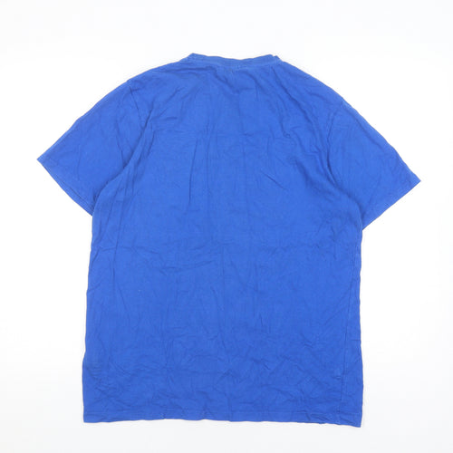 Majestic Athletic Men's Blue L Sports T-Shirt