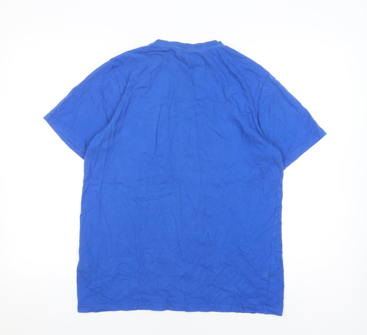 Majestic Athletic Men's Blue L Sports T-Shirt