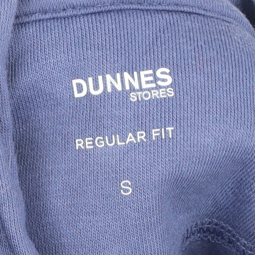 Dunnes Stores Blue Unisex Adults Pullover Hoodie, Size S