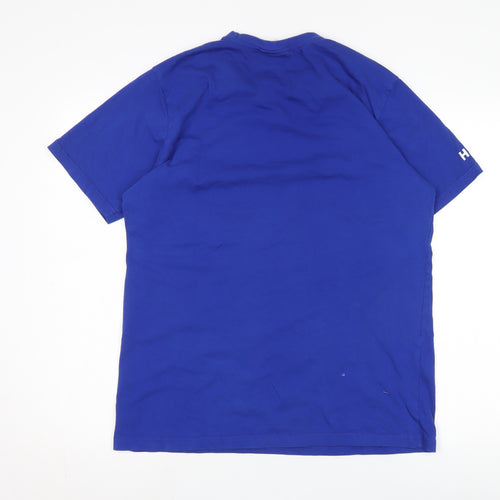 Mantoni Men's Blue Regular Fit T-Shirt, Size L, FIFA 2022