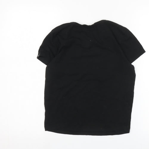 Calvin Klein Black Unisex T-Shirt XS, Cotton Blend