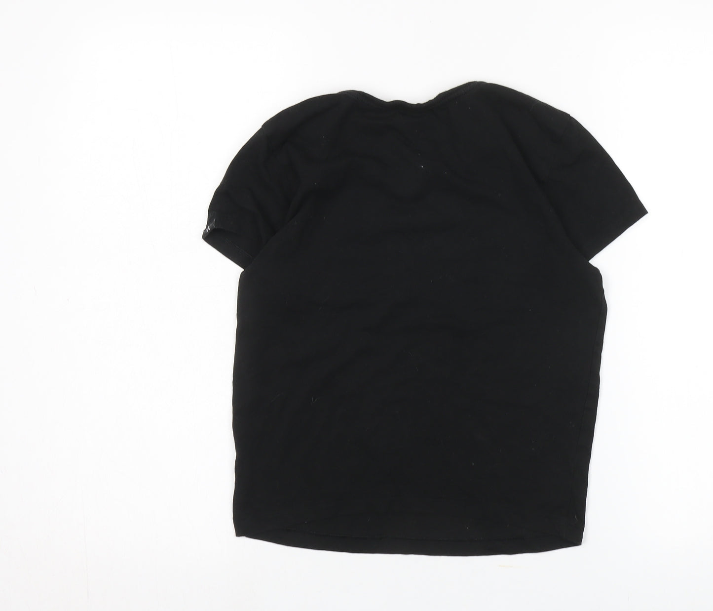 Calvin Klein Black Unisex T-Shirt XS, Cotton Blend
