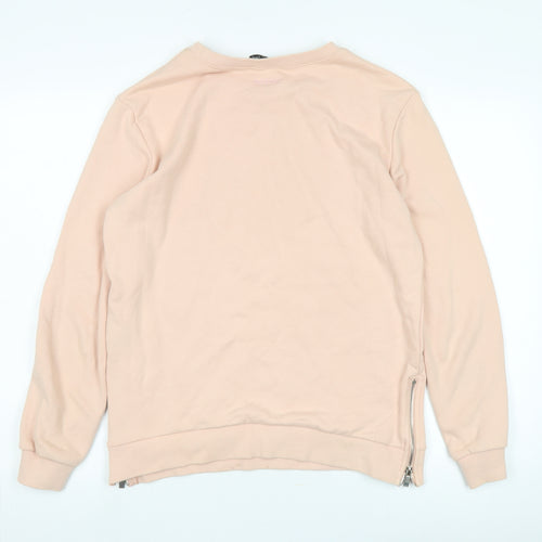 Manière De Voir Women's Pink Pullover Sweatshirt M