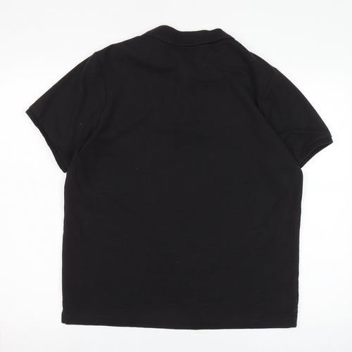 Slazenger Men’s Black Polo Shirt L Size Casual