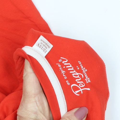 Original Penguin Red T-Shirt, Unisex, Size M, Casual Classic