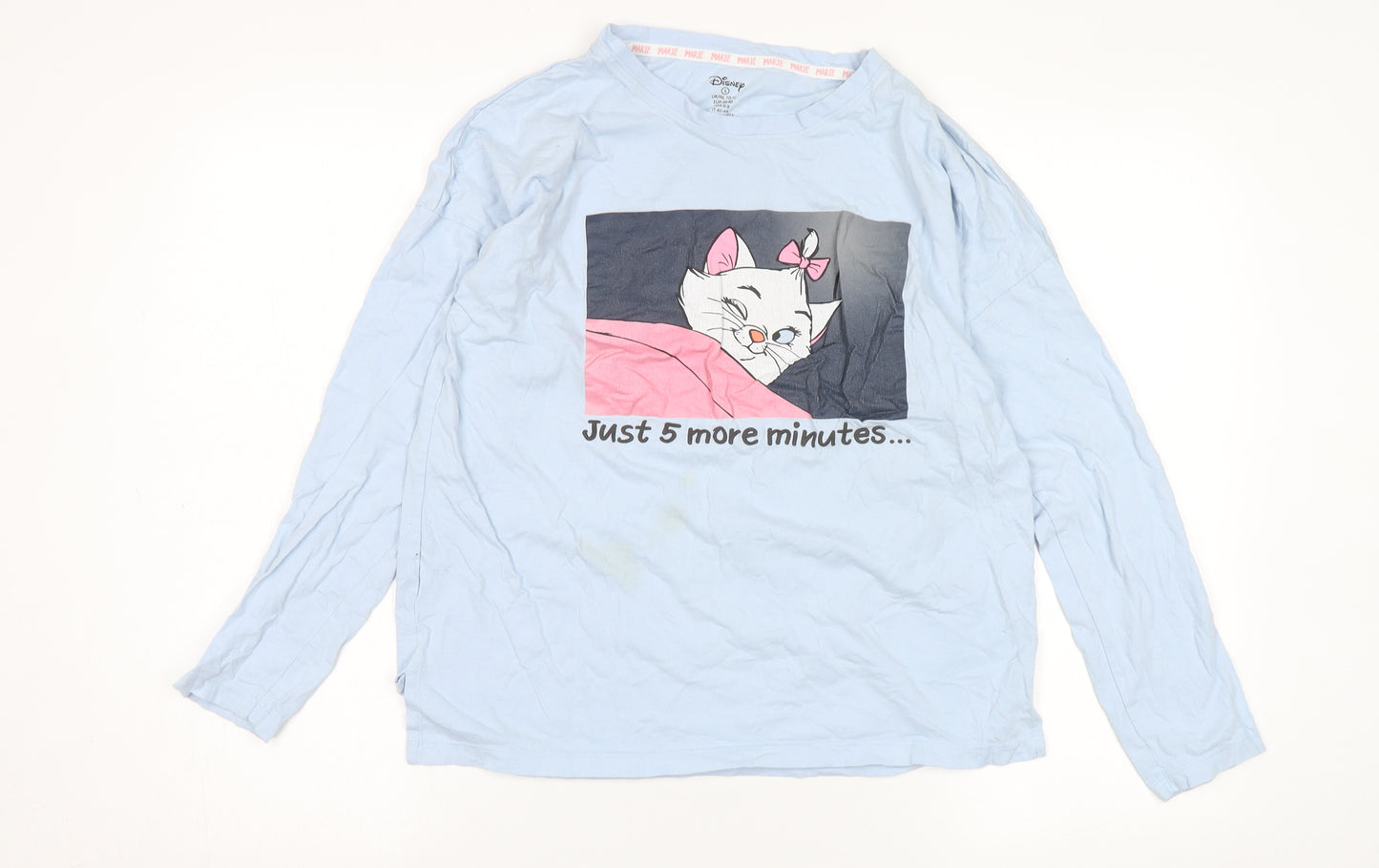 Disney Women's Blue Marie Nightshirt Size 10