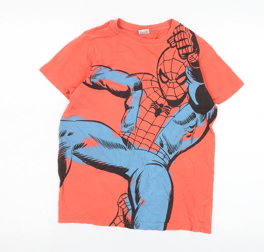 Marvel Boys Red Spider-Man Graphic T-Shirt, 11-12 Years