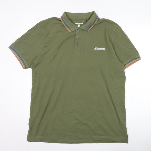 Lambretta Men's Green Polo 2XL Short Sleeve Casual