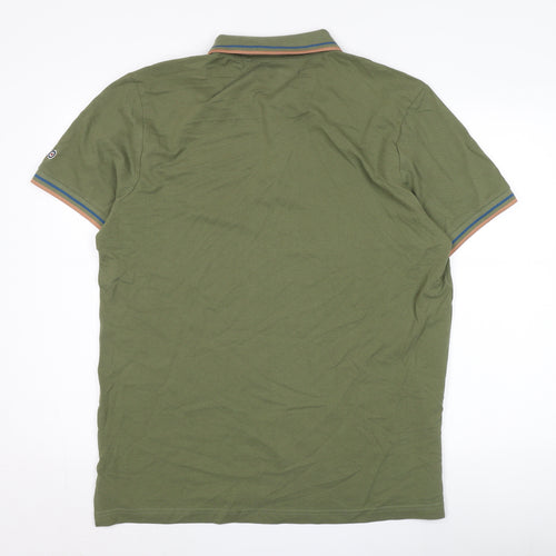 Lambretta Men's Green Polo 2XL Short Sleeve Casual