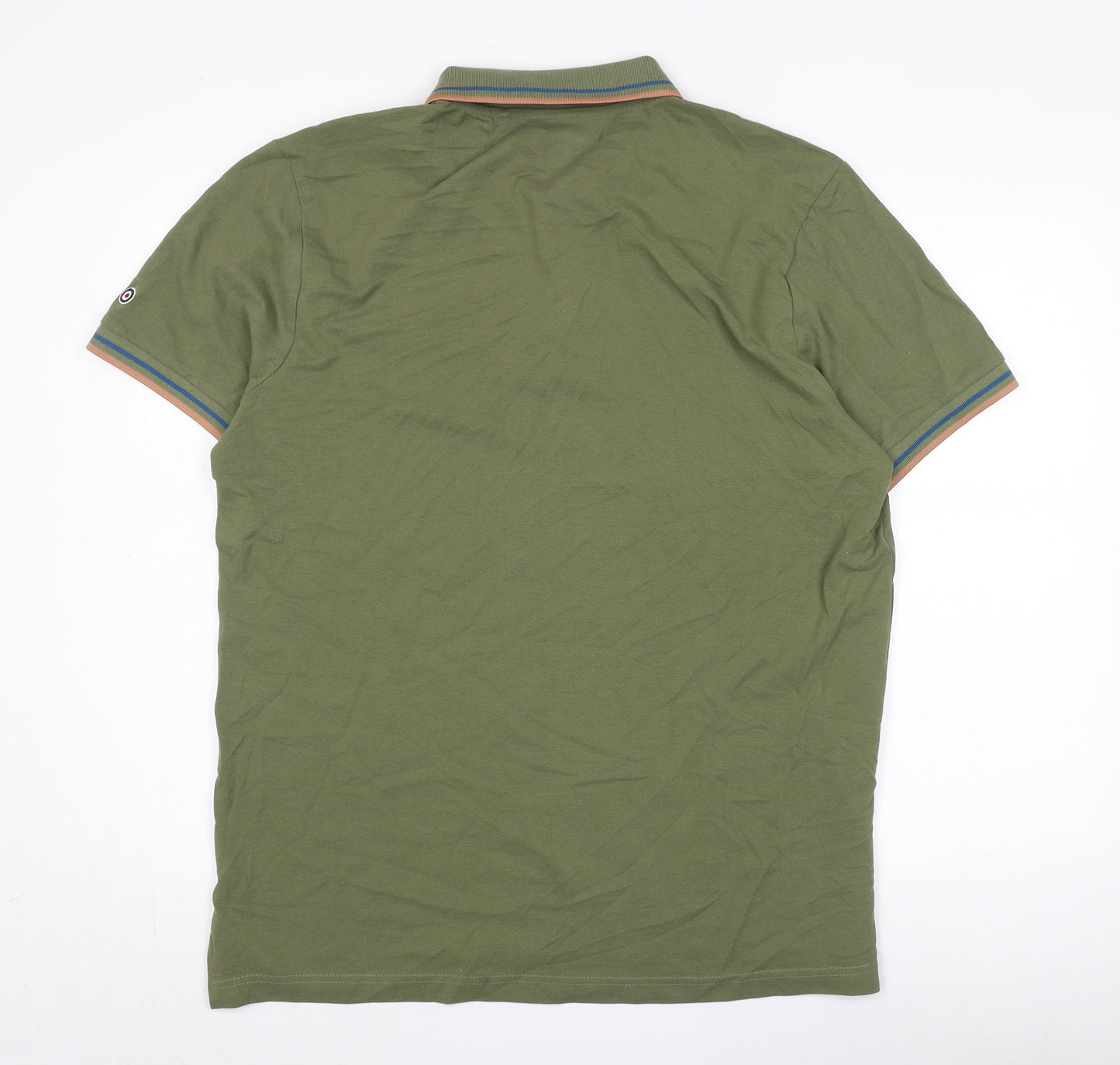 Lambretta Men's Green Polo 2XL Short Sleeve Casual
