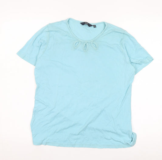 Isle Essentials Women's Blue M Basic T-Shirt