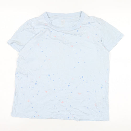 Uniqlo Blue Unisex T-Shirt M Casual Spring Summer