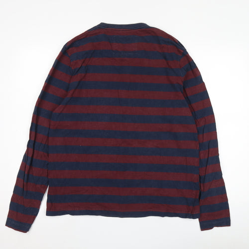 Jack Wills Men's XL Striped Long Sleeve T-Shirt