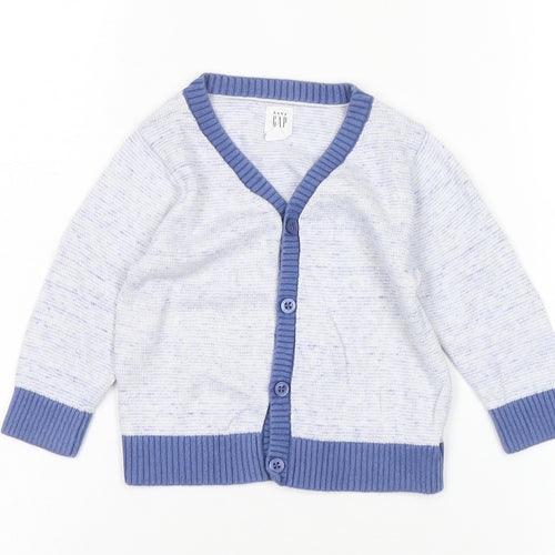 Gap Boys Blue Cardigan Jumper 18-24 Months