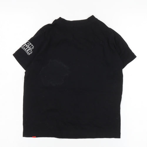 Marvel Black Panther Boys' T-Shirt, 6-7 Years, Black, Casual