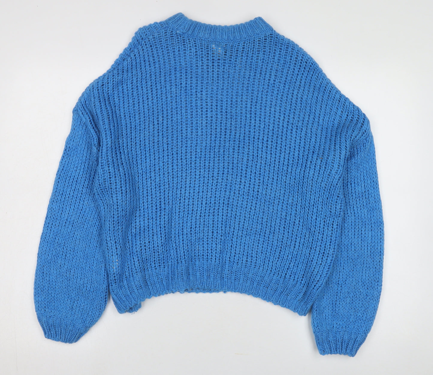 Turtle Collection Women's Blue Pullover Jumper M
