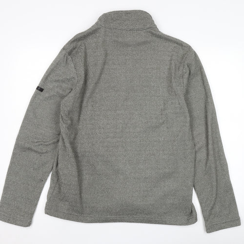 Regatta Unisex Grey Basic Jacket M Full Zip Casual