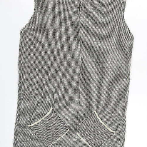 Cocogio Women's Grey Waistcoat Size 12 Sleeveless Casual
