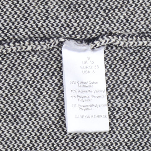 Cocogio Women's Grey Waistcoat Size 12 Sleeveless Casual